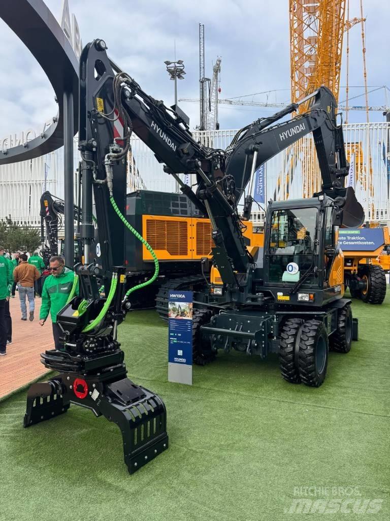 Hyundai HW 100 A Excavadoras de ruedas