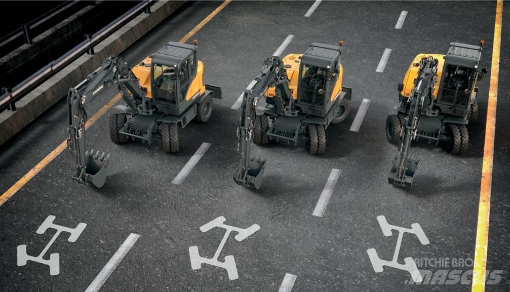 Hyundai HW 100 A Excavadoras de ruedas