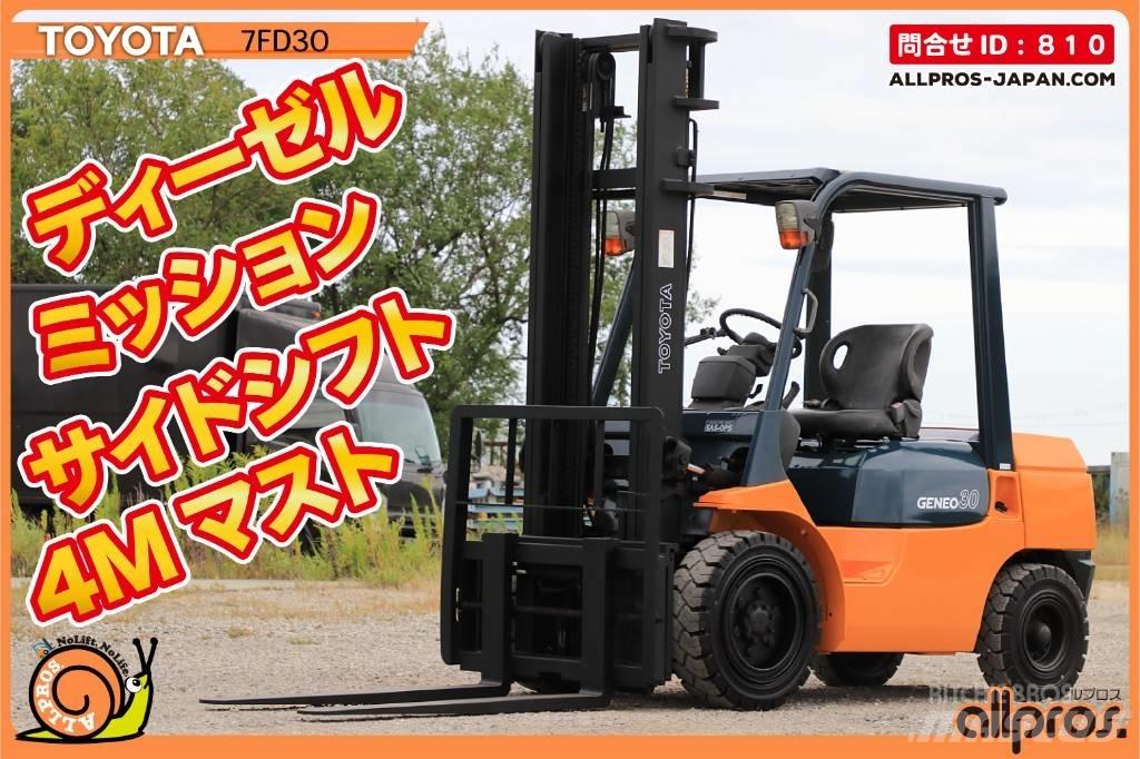 Toyota 7 FD 30 Carretillas diesel
