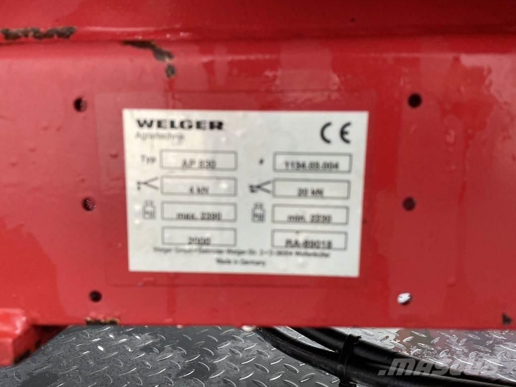 Welger AP 830 Empacadoras cuadradas