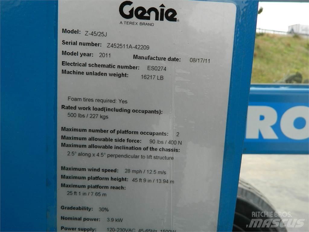 Genie Z45 25JDC Plataforma de trabajo articulada