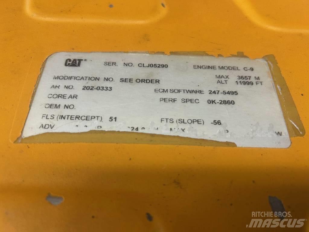 CAT C 9 Motores y engranajes