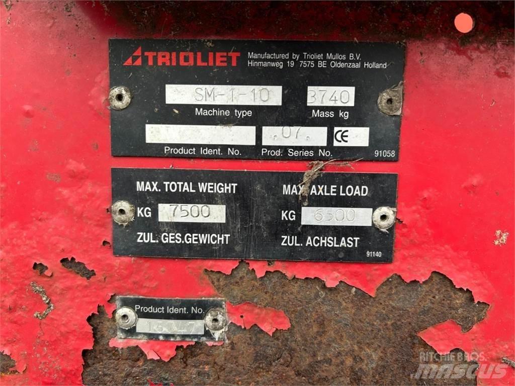 Trioliet 1-1000 Mezcladoras distribuidoras