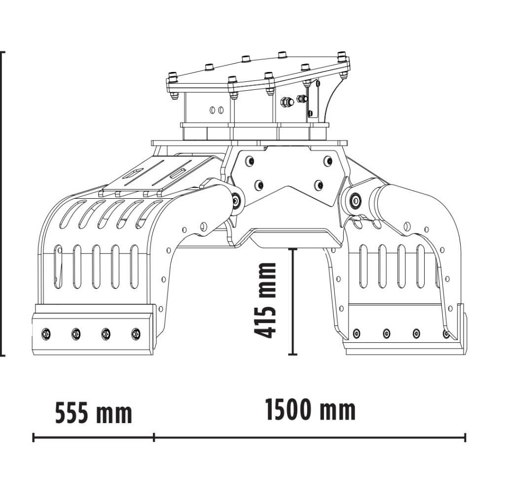 MB Crusher MB-G500 Otros componentes