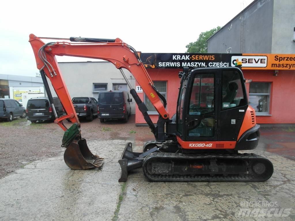 Kubota KX 080-4 Excavadoras 7t - 12t