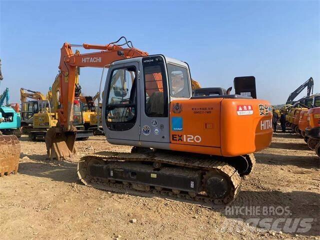 Hitachi EX 120 Excavadoras de cadenas