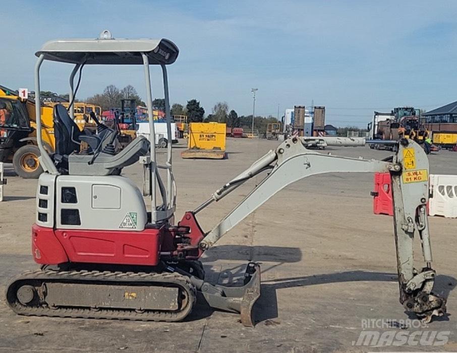 Takeuchi TB 217 R Mini excavadoras < 7t