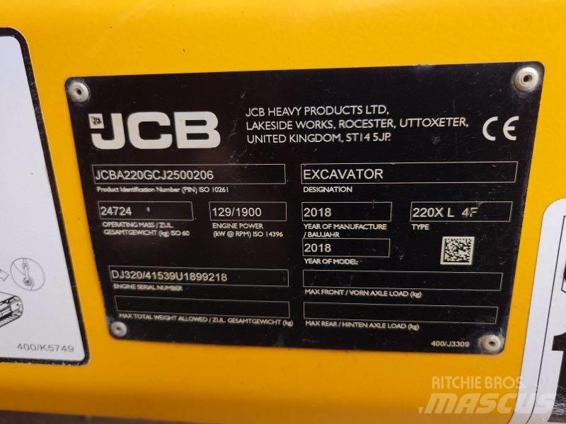 JCB 220 XL 4F Excavadoras de cadenas