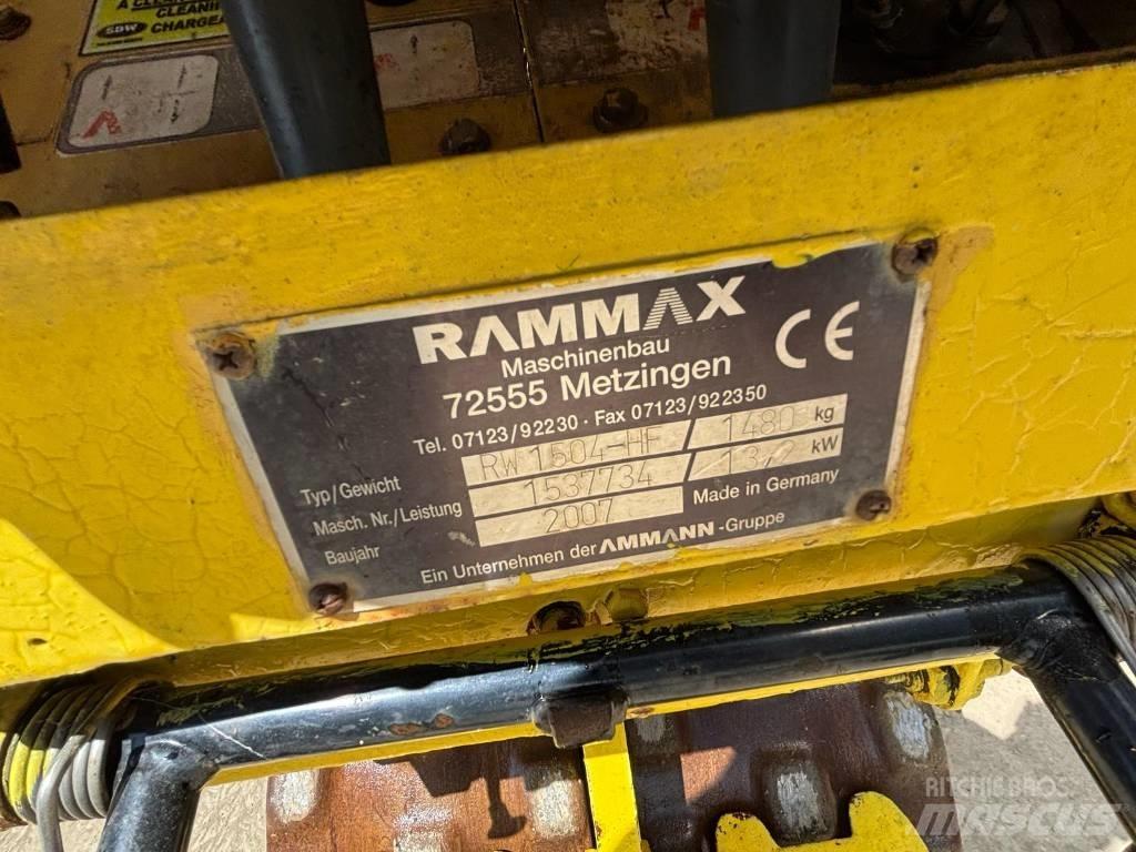 Ammann Rammax Compactadores de suelo