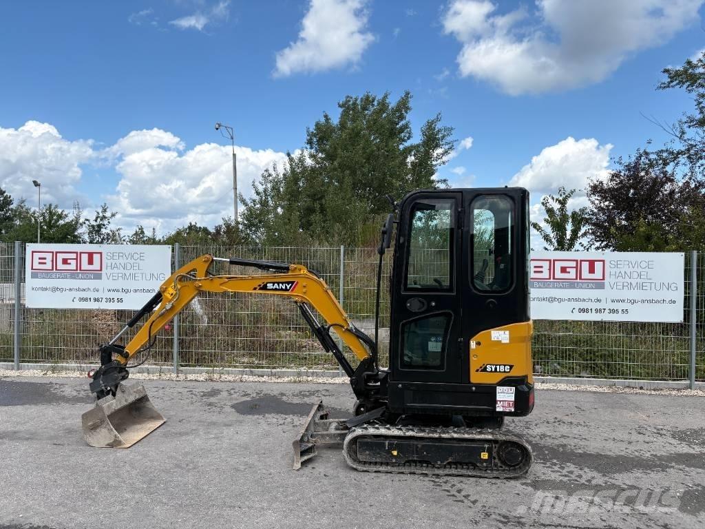 Sany SY 18 C Mini excavadoras < 7t