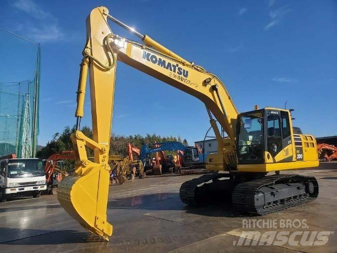 Komatsu PC 200 Excavadoras de cadenas
