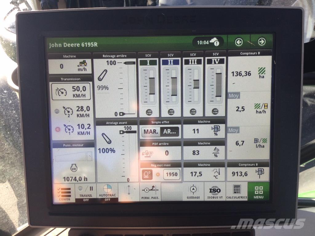 John Deere 6195R Tractores