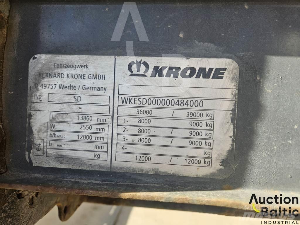 Krone SD Semirremolques con caja de lona
