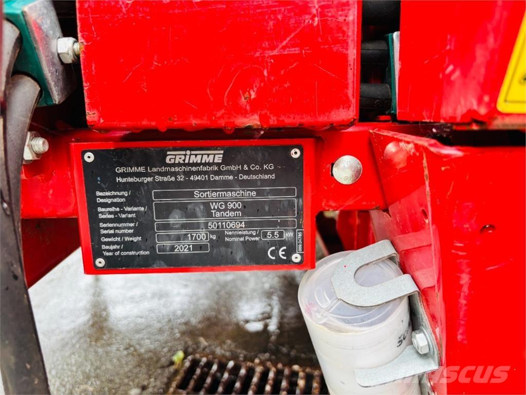 Grimme WG 900 Equipos para patatas - Otros
