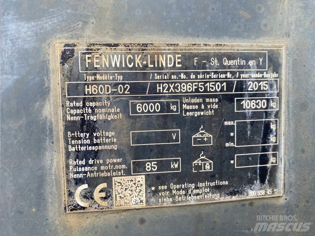 Linde H60D-02 Carretillas diesel