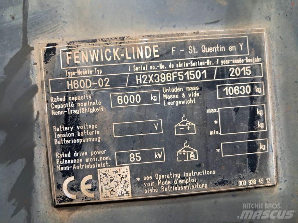 Linde H60D-02 Carretillas diesel