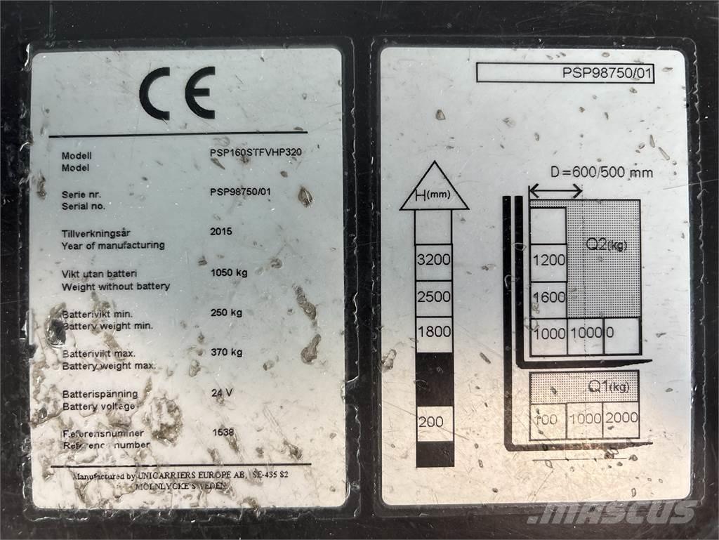 Atlet PSP160 Apiladores eléctricos autopropulsados