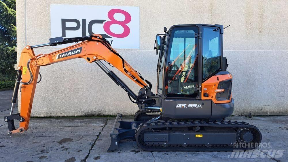 Develon DX 55 R-7 Mini excavadoras < 7t
