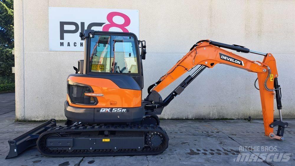 Develon DX 55 R-7 Mini excavadoras < 7t