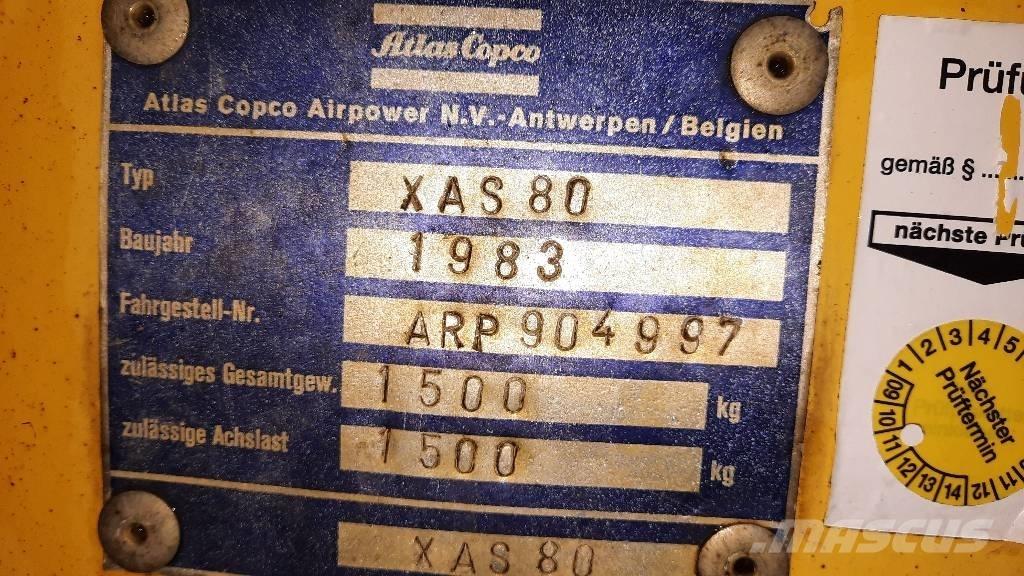 Atlas Copco XAS 80 Compresores