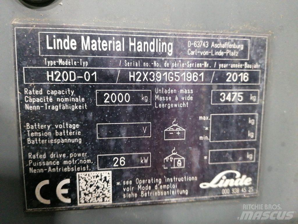 Linde H20D-01 Carretillas diesel