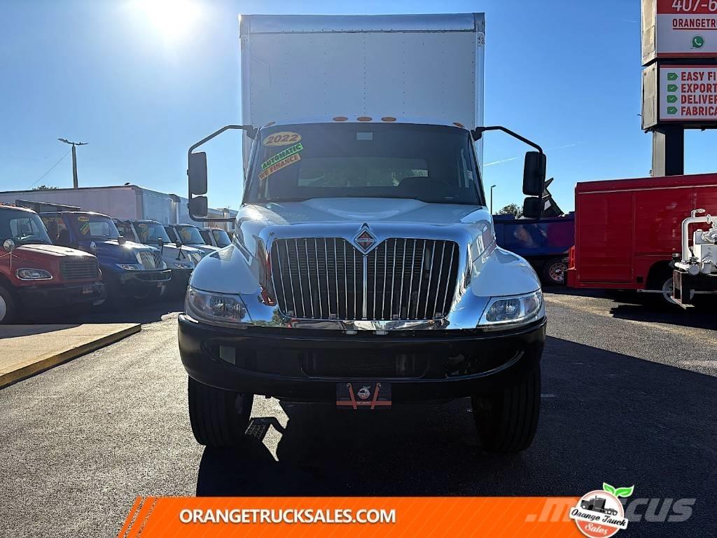 International MV607 Camiones caja cerrada