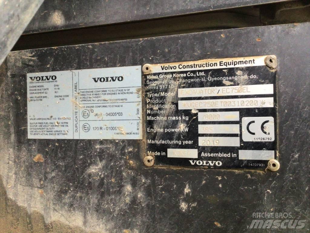 Volvo EC 750 E Excavadoras de cadenas