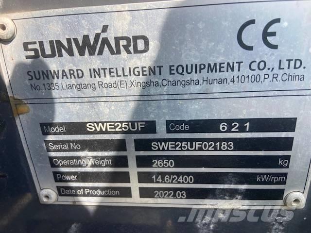 Sunward SWE 25 UF Mini excavadoras < 7t