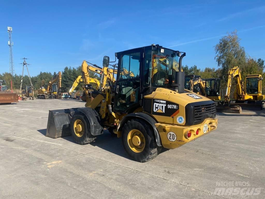 CAT 907 H 2 Cargadoras sobre ruedas