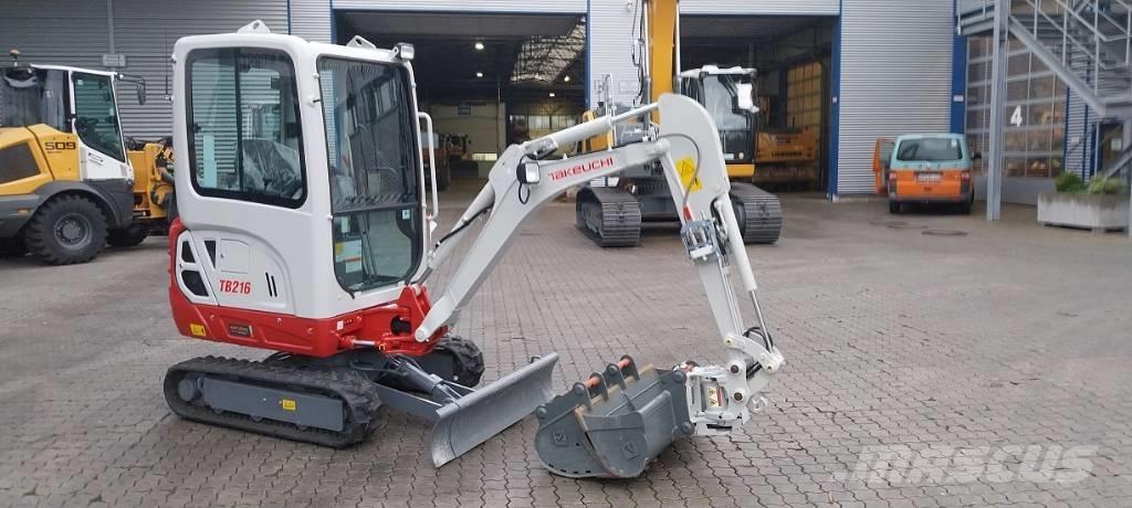 Takeuchi TB 216 A Mini excavadoras < 7t