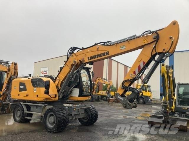 Liebherr A920 Excavadoras de ruedas