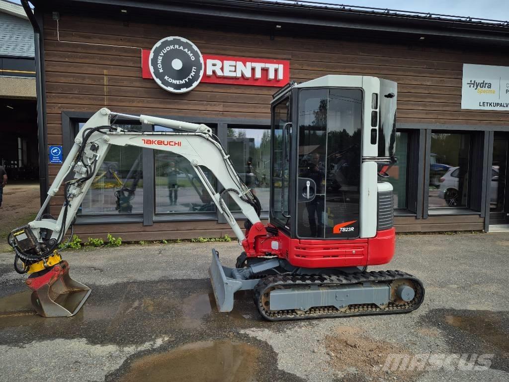 Takeuchi 23R Mini excavadoras < 7t