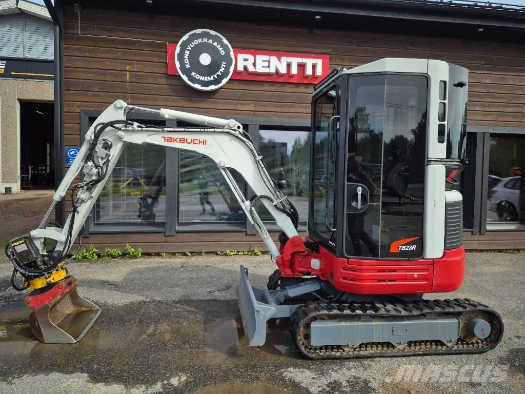 Takeuchi 23R Mini excavadoras < 7t