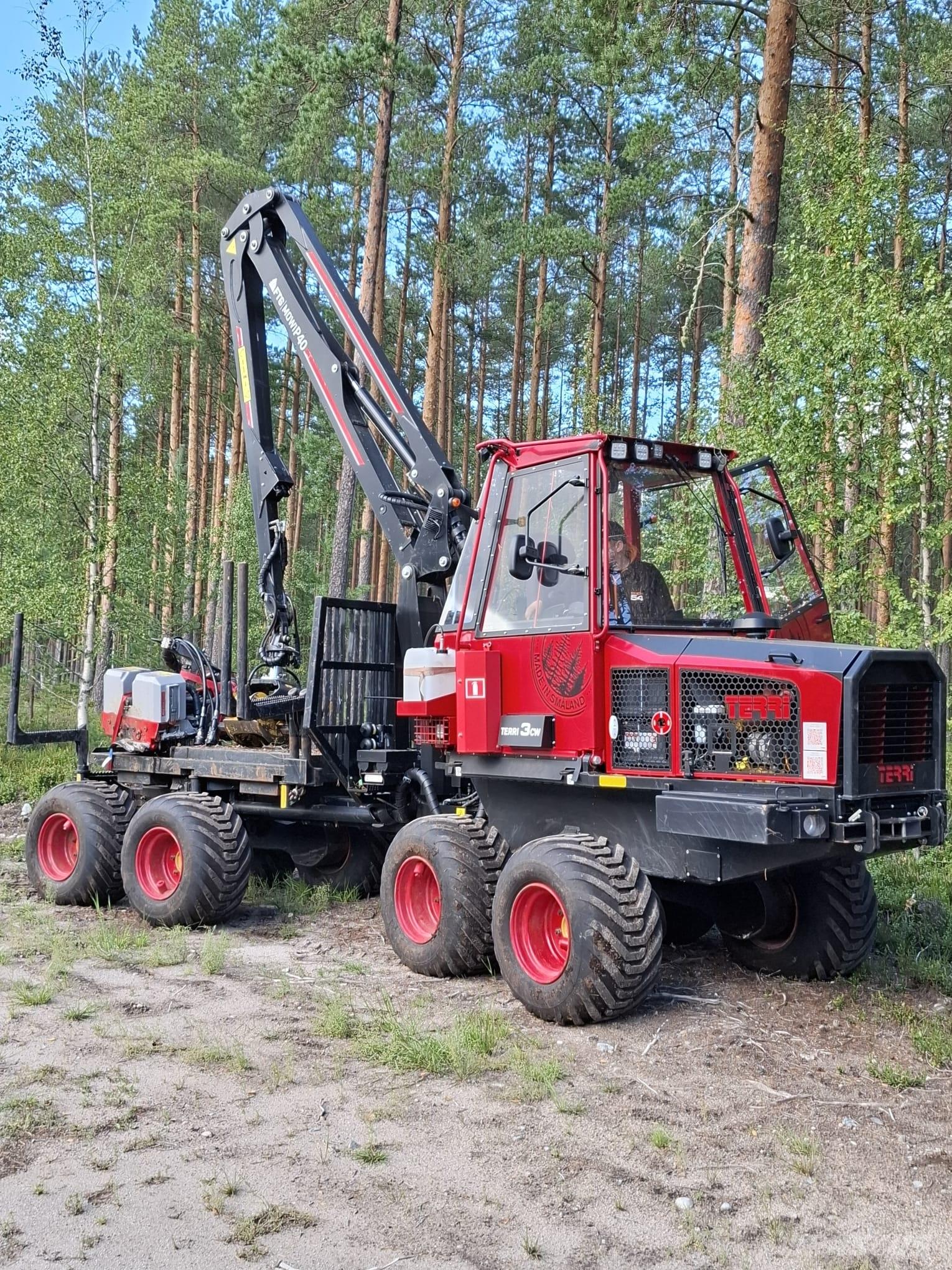 Terri 3cv combi Cosechadora-autocargadora