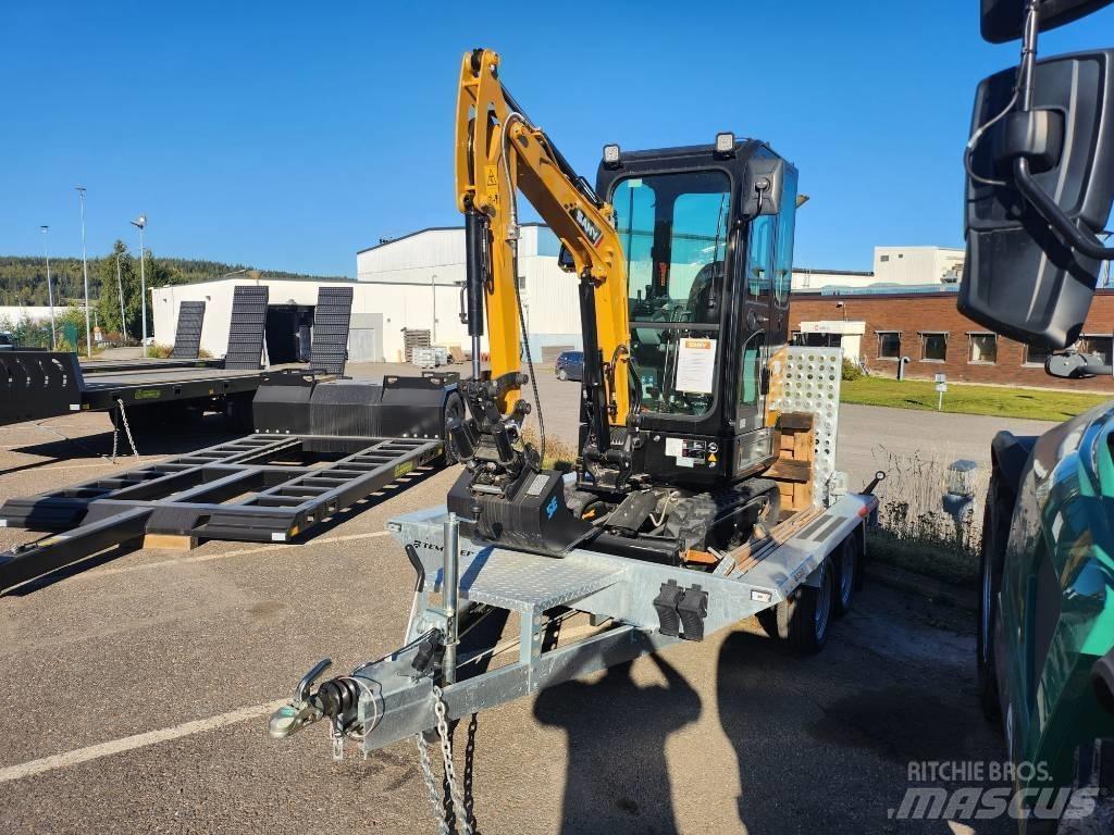 Sany 1.8 T Med Släp Mini excavadoras < 7t