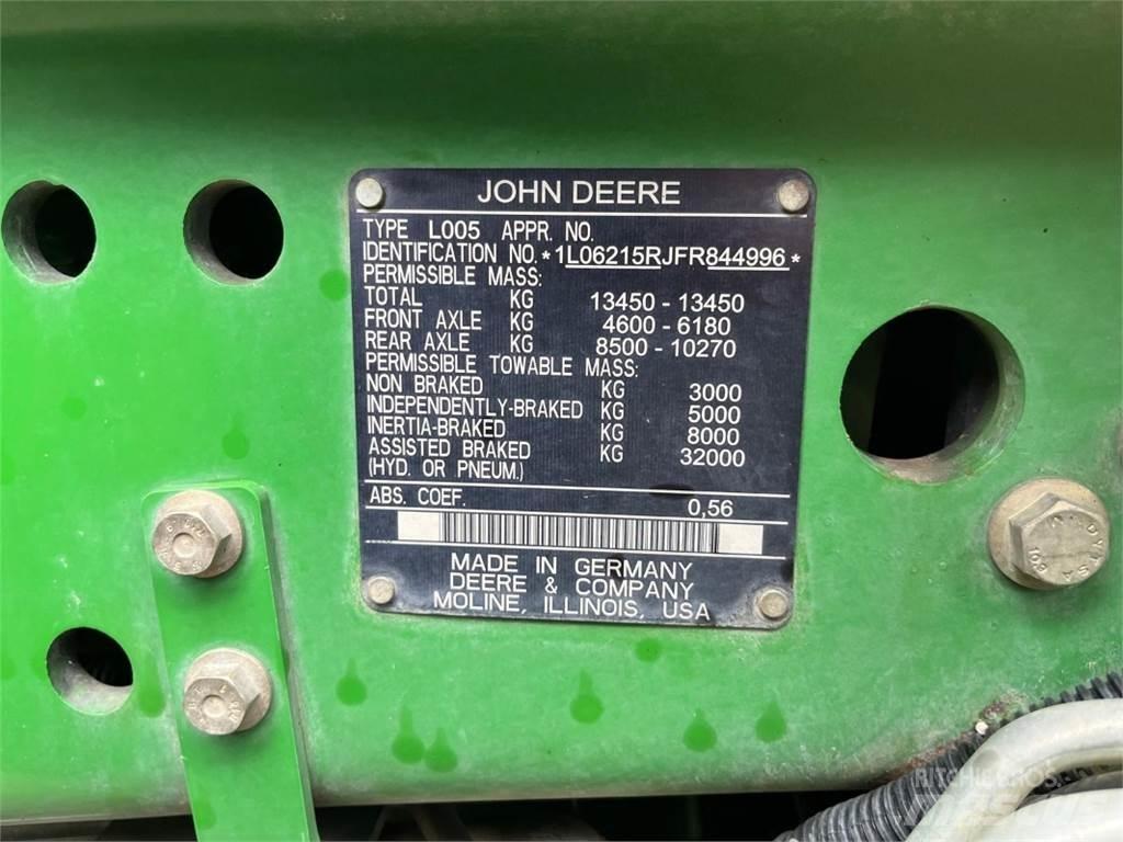 John Deere 6215R Tractores