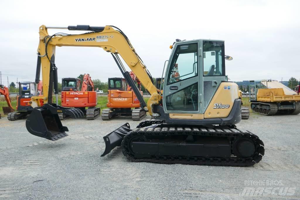 Yanmar SV 100-1 Excavadoras de cadenas