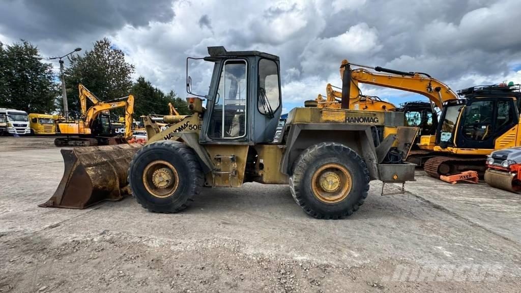Hanomag 50 E Cargadoras sobre ruedas