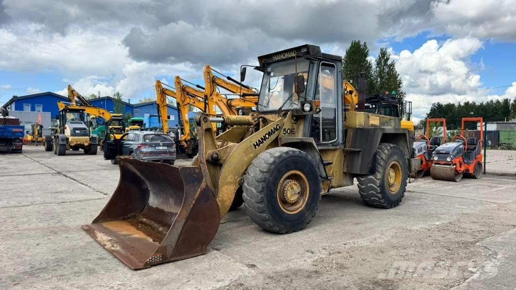 Hanomag 50 E Cargadoras sobre ruedas