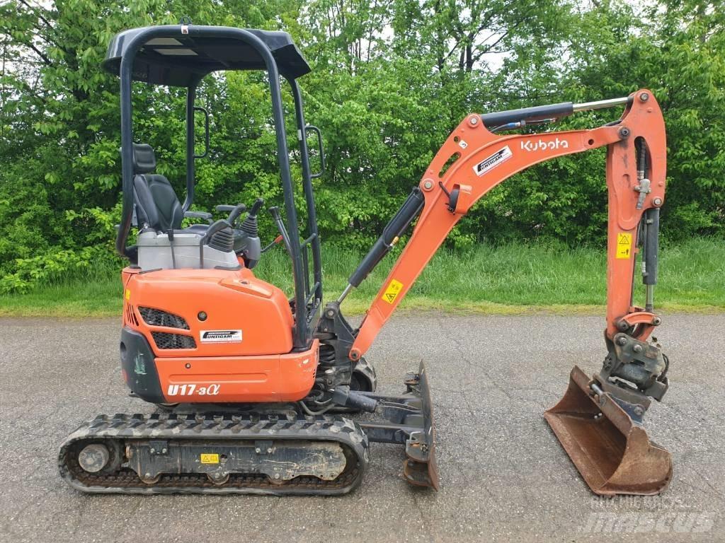 Kubota U 17-3a Mini excavadoras < 7t