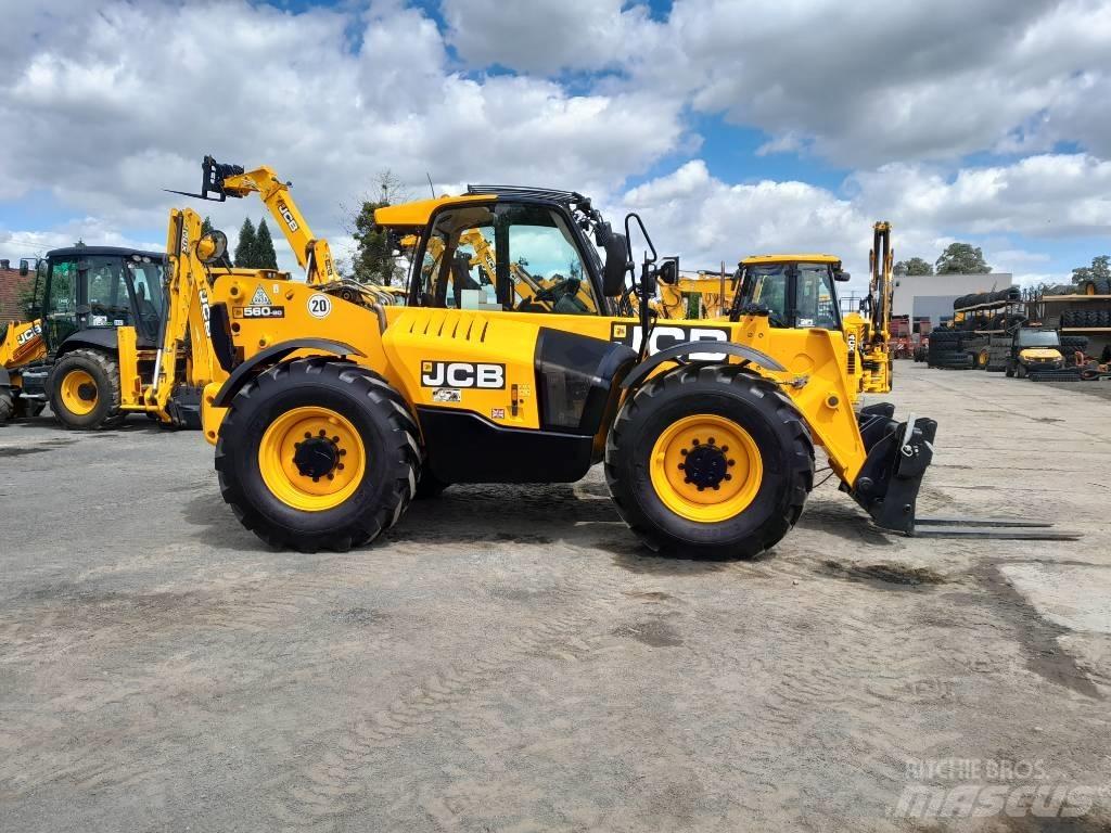 JCB 560-80 WM Cargadoras de ruedas telescópicas