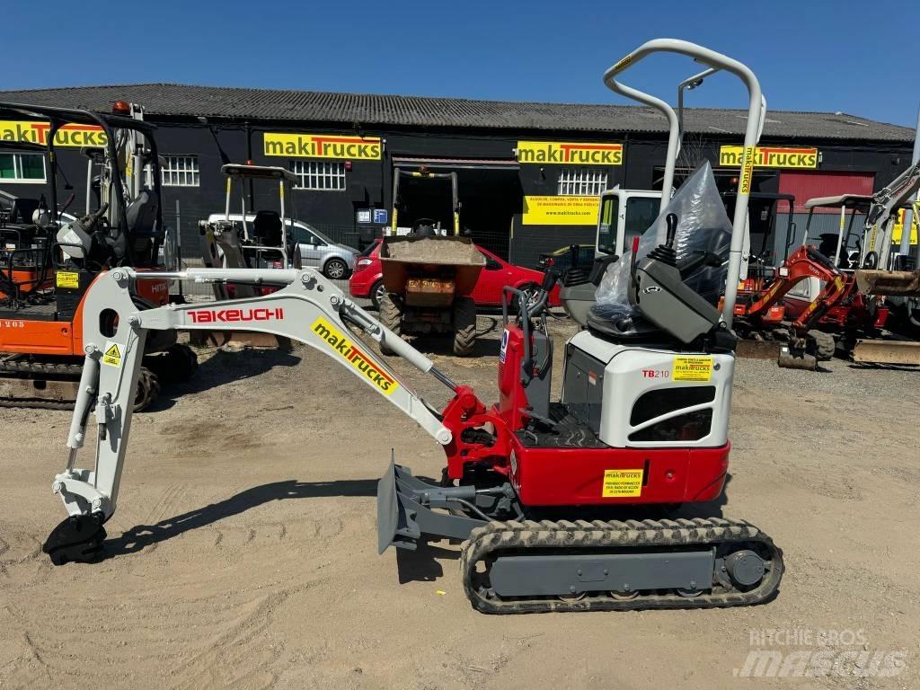 Takeuchi TB 210 R Mini excavadoras < 7t