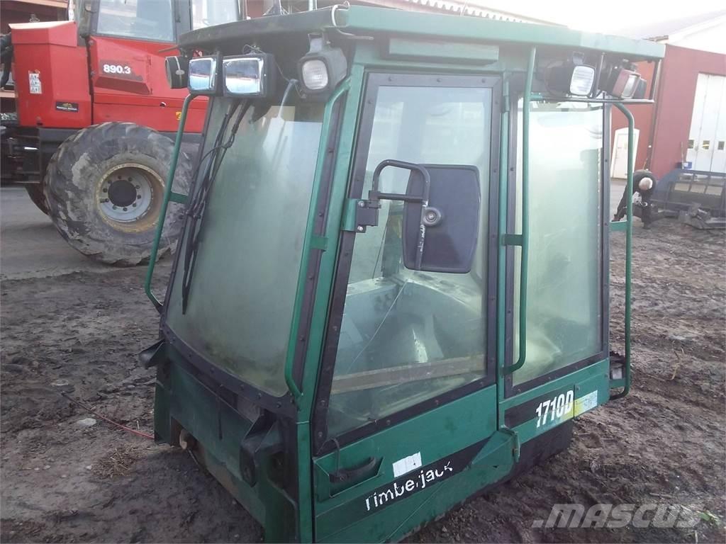 Timberjack 1710d Cabinas e interior