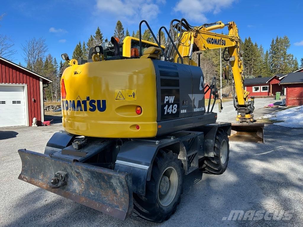 Komatsu PW 148-10 Excavadoras de ruedas