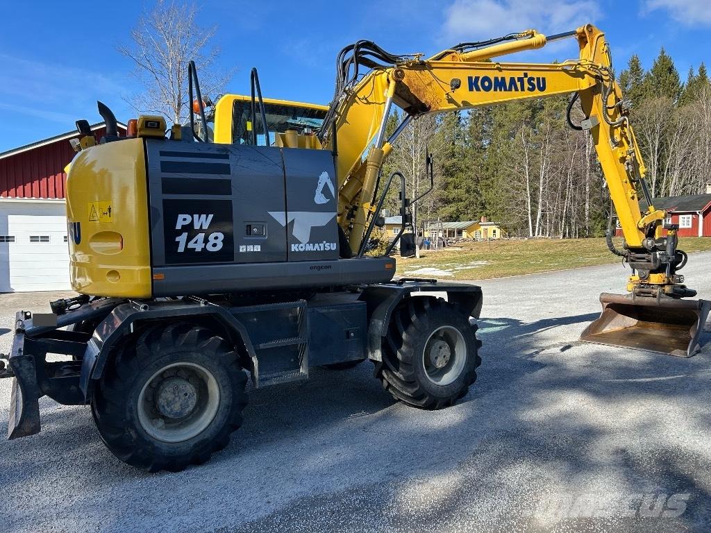 Komatsu PW 148-10 Excavadoras de ruedas