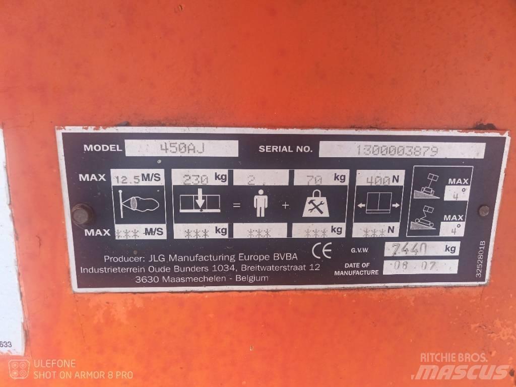 JLG 450 AJS II Plataforma de trabajo articulada