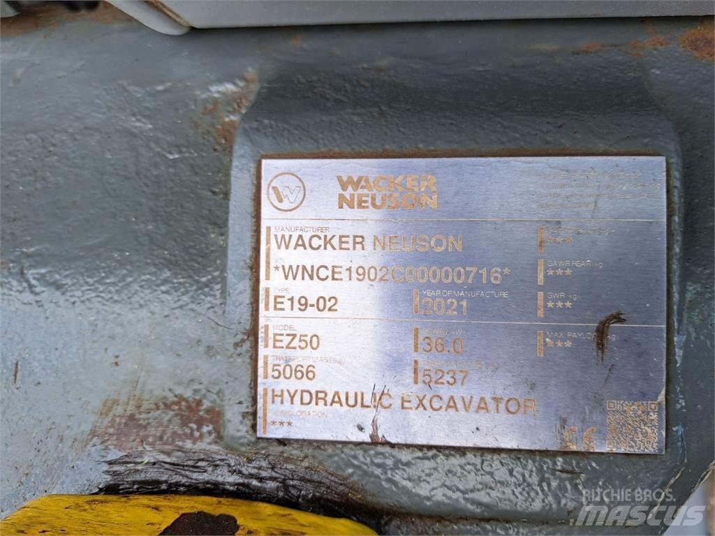 Wacker Neuson EZ50 Excavadoras de cadenas