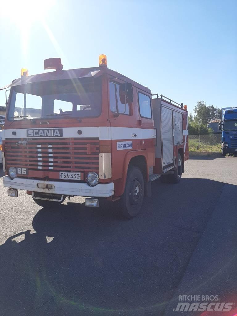 Scania LB 86 Camiones de Bomberos