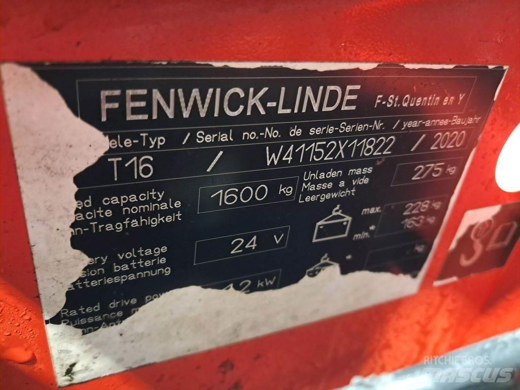 Linde T16 Transpaletas Electricas