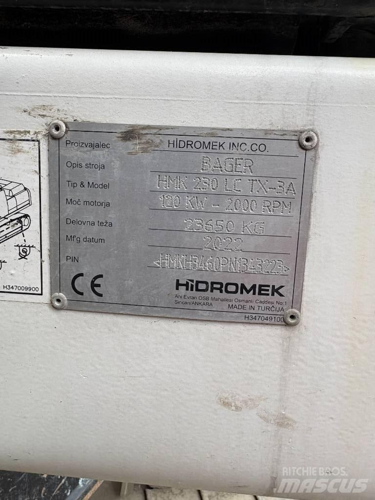 Hidromek 230 LC TX Excavadoras de demolición